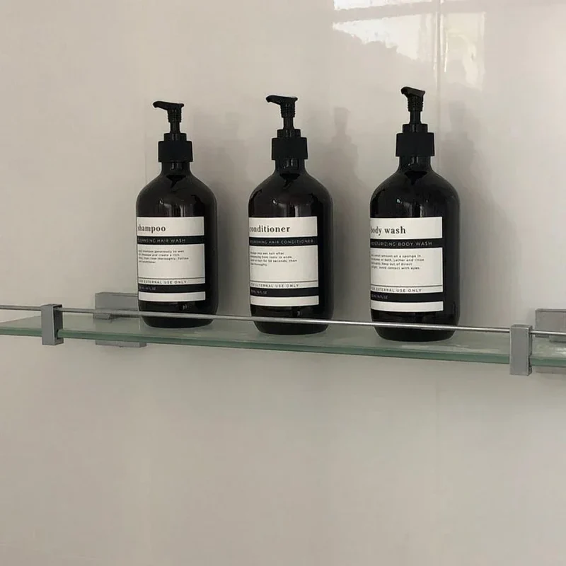 AmberLux 3-teiliges nachfüllbares Spender-Set Skanto