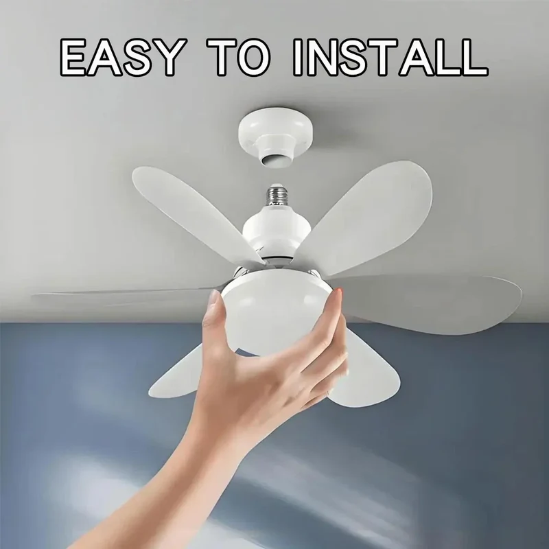 Deckenventilator LED mit Fernbedienung und dimmbarem Licht | Skanto