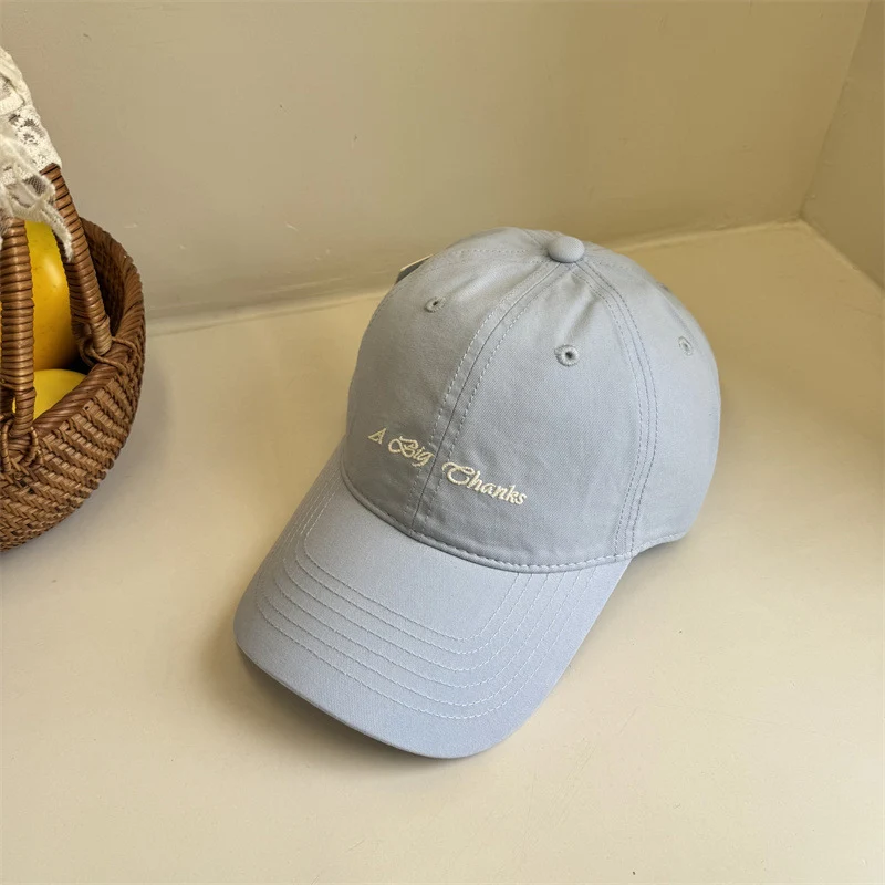 Klassische bestickte Baseballkappe aus Baumwolle für Damen Skanto