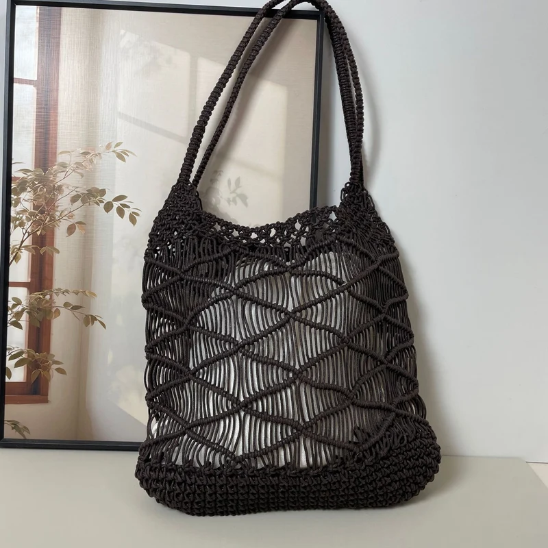 Stylische Makramee-Tasche Skanto