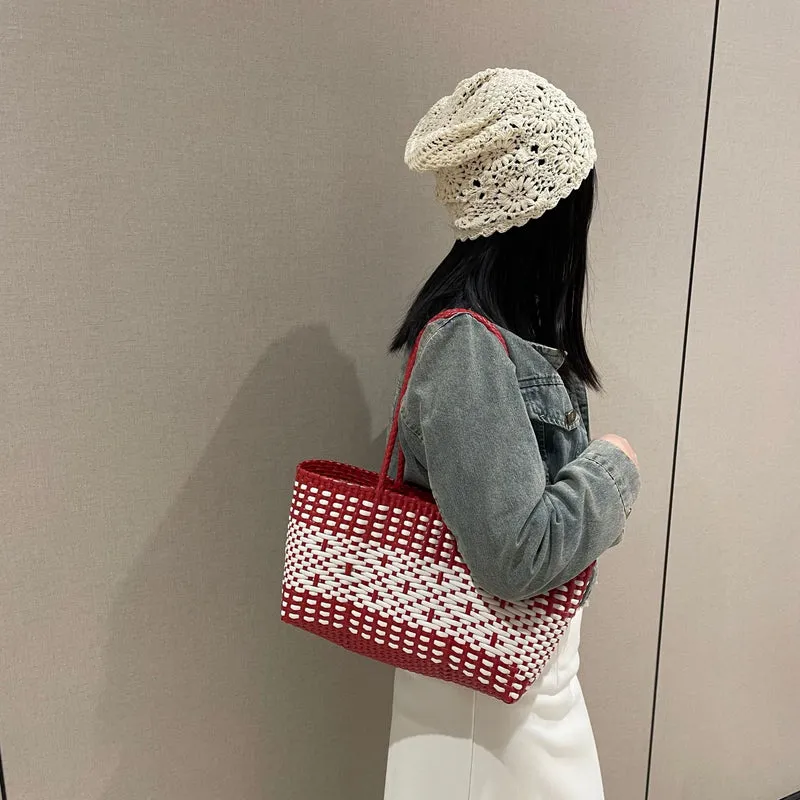 Stilvolle gewebte Handtasche Skanto