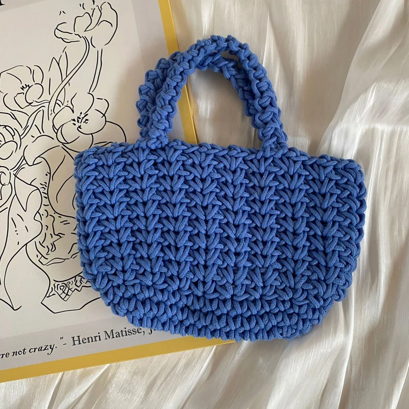 Handgeknüpfte Baumwolltasche Skanto