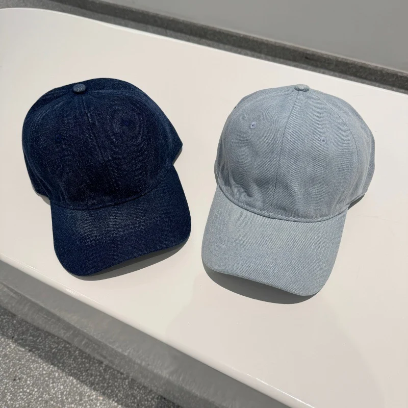 Klassische verstellbare Denim-Baseball-Cap für Damen Skanto