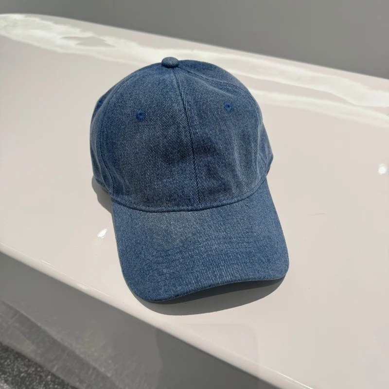 Klassische verstellbare Denim-Baseball-Cap für Damen Skanto