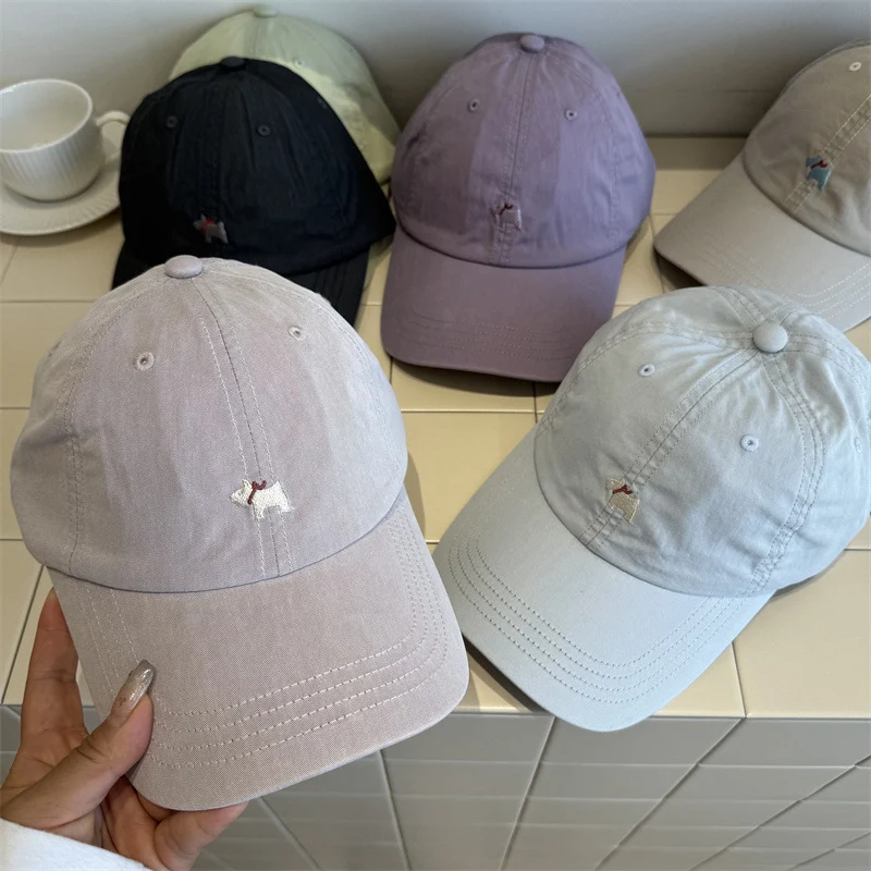 Damen Freizeit-Baseball-Cap aus gewaschener Baumwolle Skanto