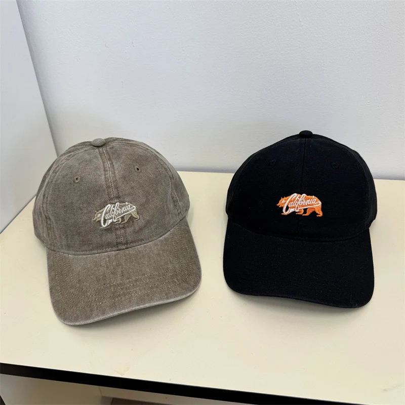 Damen Freizeit-Cap im Vintage-Stil mit Stickerei Skanto
