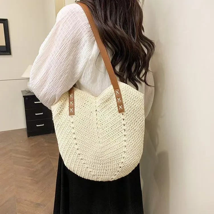 Handgemachte Tasche aus Naturmaterial Skanto