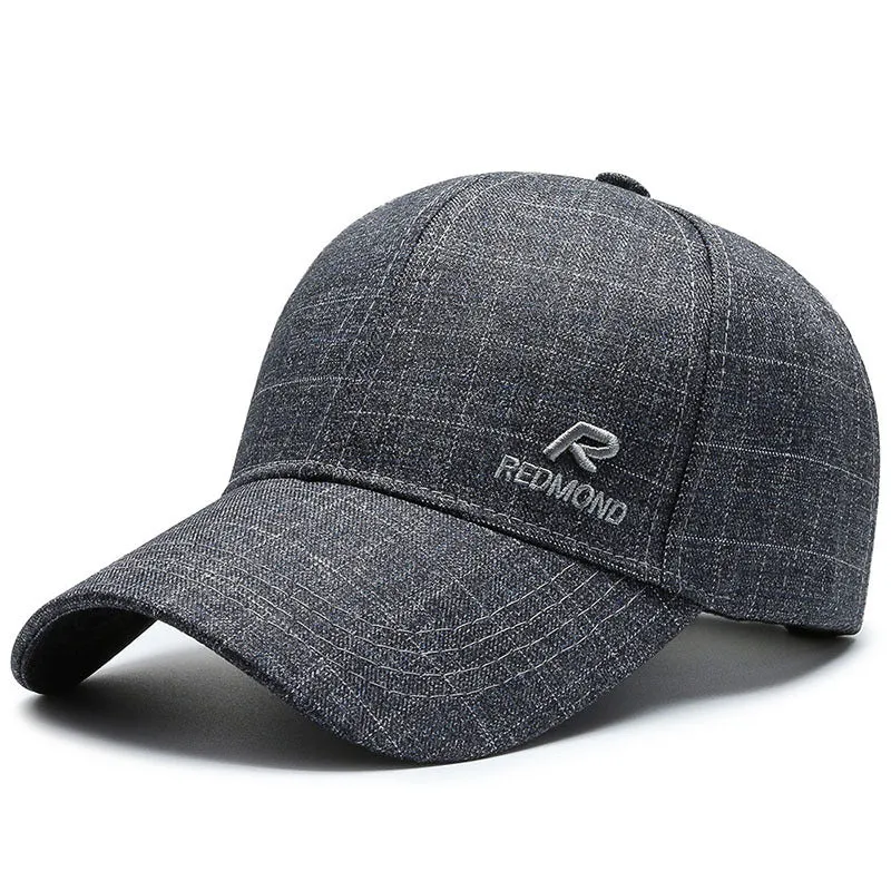 Herren Lässige Denim Baseballkappe Skanto