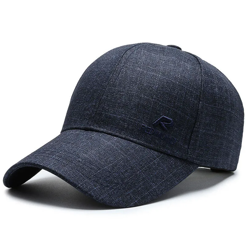 Herren Lässige Denim Baseballkappe Skanto
