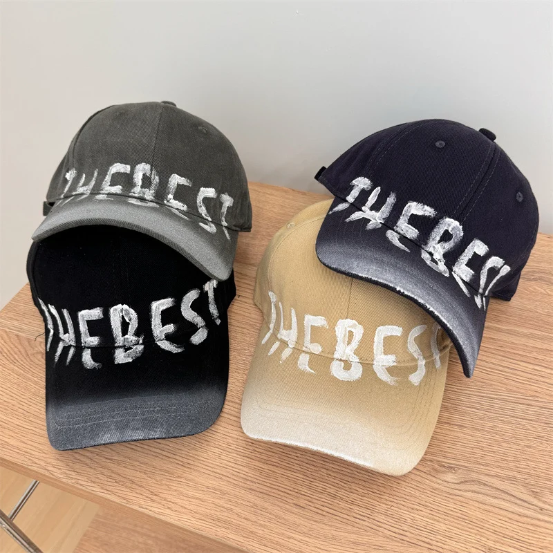 Damen Vintage Denim Baseballkappe Skanto