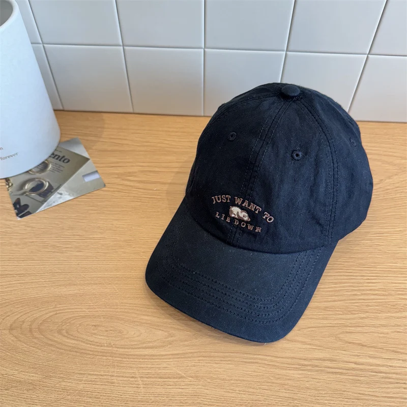 Damen Lässige verstellbare Baseballkappe mit Stickerei Skanto
