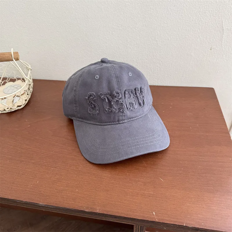 Damen Lässige Distressed-Baseballkappe Skanto