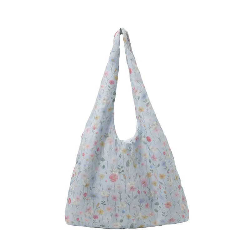 Umweltfreundliche Tote Bag mit Blumenmuster Skanto