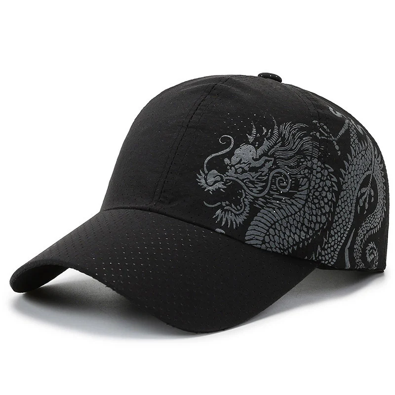 Herren Sport Cap mit Drachenmuster Skanto