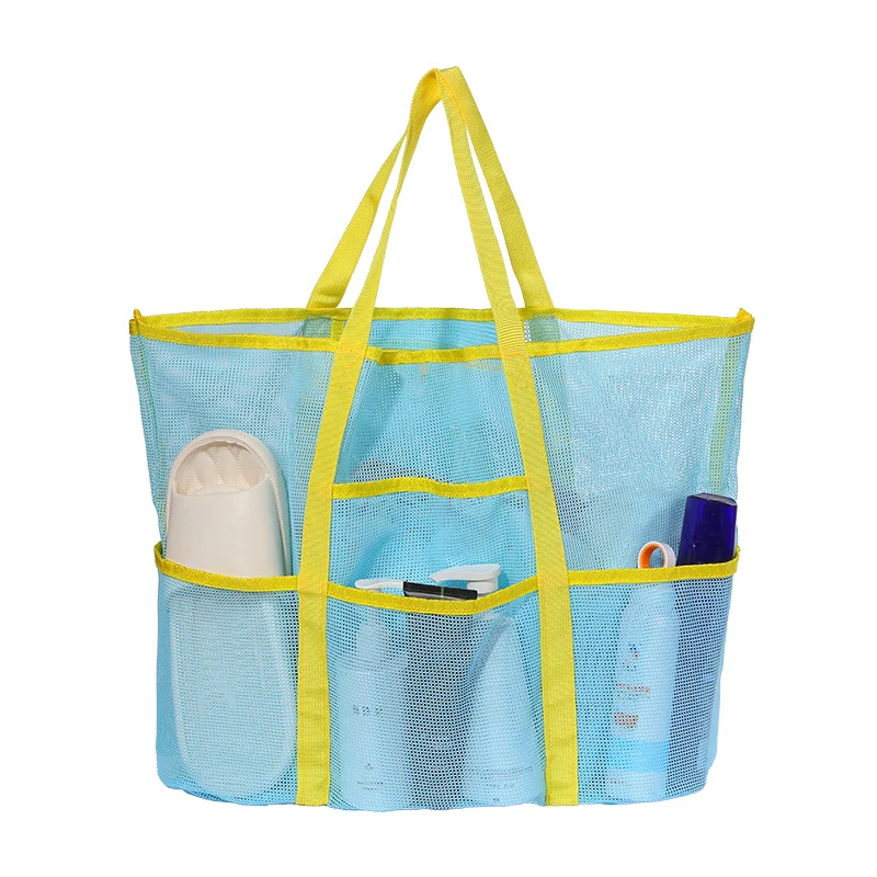 Geräumige und atmungsaktive Mesh-Strandtasche Skanto