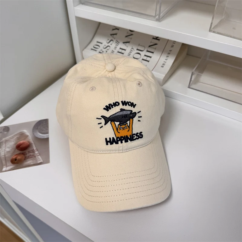 Damen Verstellbare Baseballkappe mit verspielter Stickerei Skanto