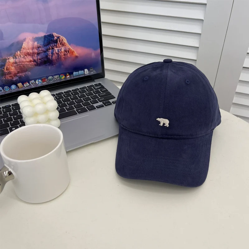 Damen Lässige Baumwoll-Baseballkappe mit Stickerei Skanto