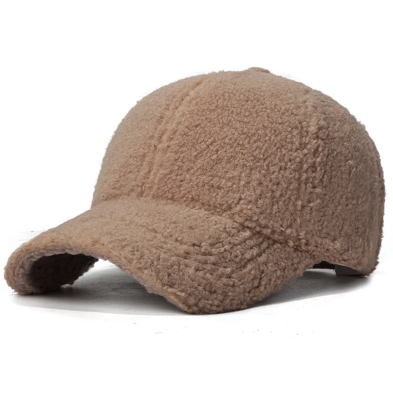 Damen Plüsch-Fleece-Baseballkappe Skanto