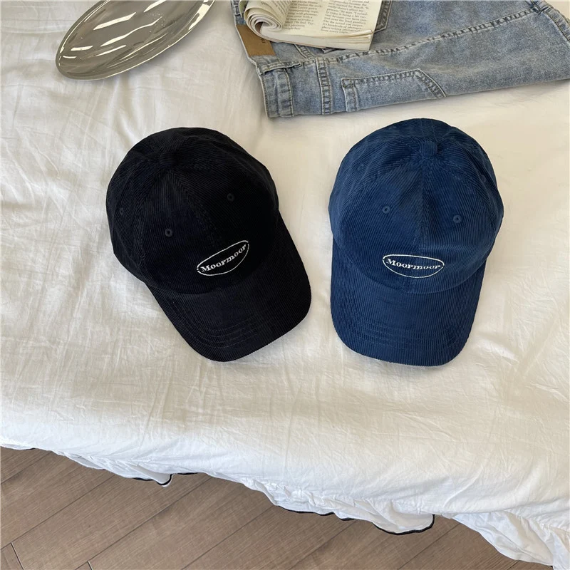 Damen lässige Cord-Baseballkappe Skanto