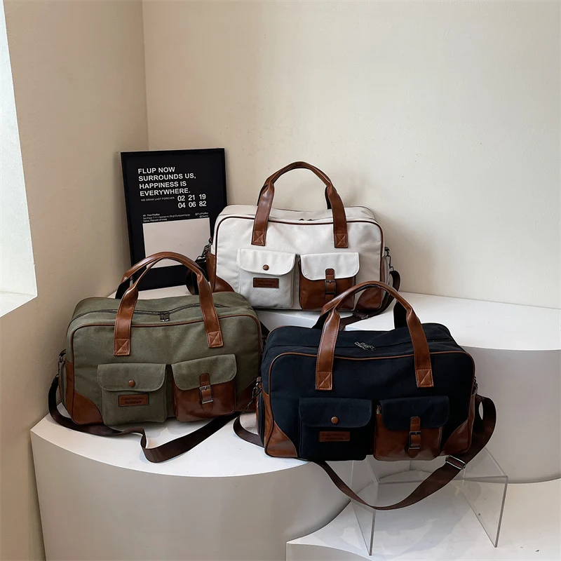 Herren Robuste Canvas-Reisetasche Skanto