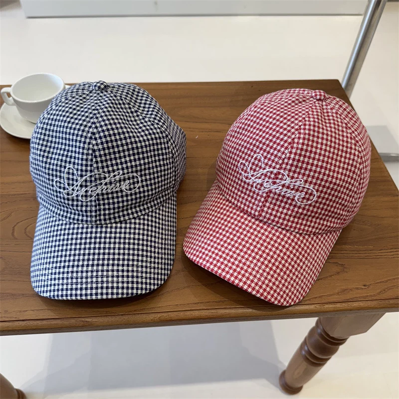 Damen Baseballkappe mit Vichy-Karo Skanto
