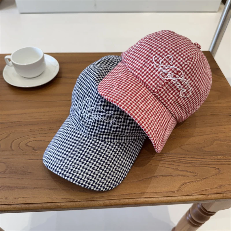 Damen Baseballkappe mit Vichy-Karo Skanto