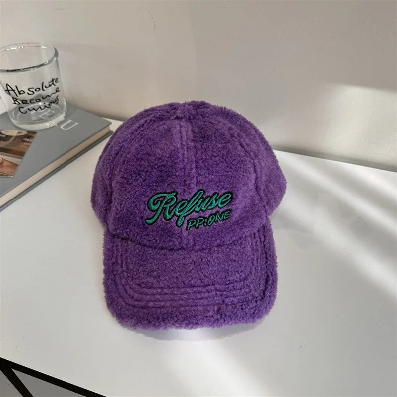 Damen Baseballkappe mit flauschiger Textur Skanto