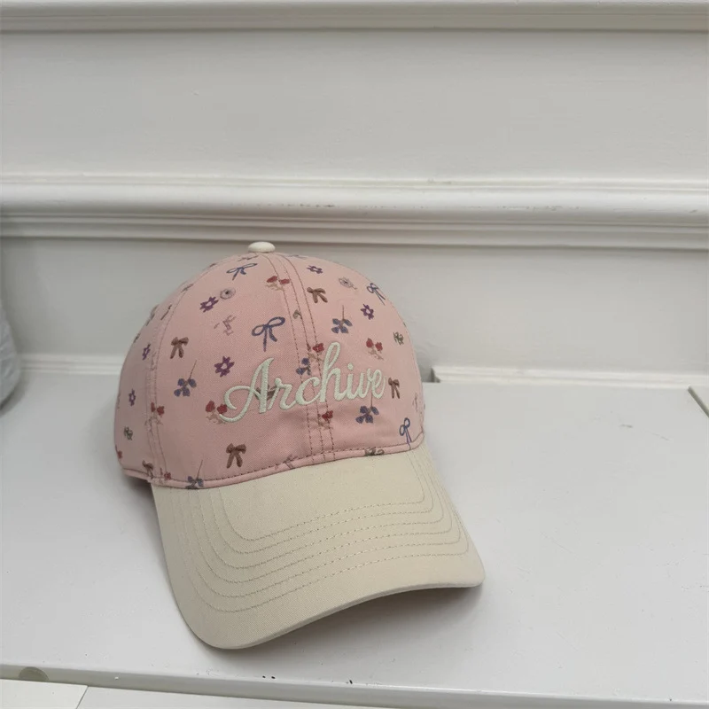 Damen Baseballkappe mit Blumenstickerei Skanto