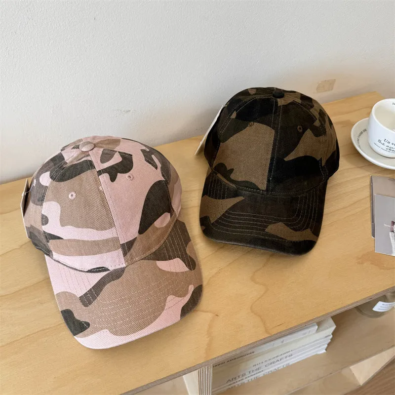 Damen verstellbare Camouflage-Baseballkappe Skanto
