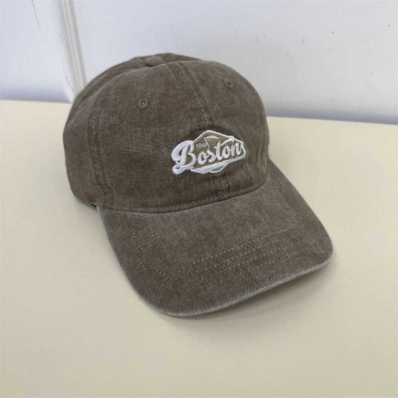 Unisex bestickte Baseball Cap im Vintage-Stil Skanto