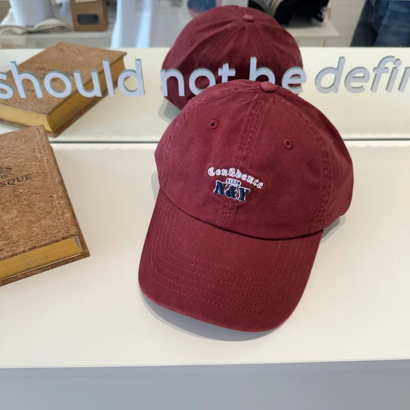 Bestickte Baumwoll-Baseballkappe für Damen Skanto
