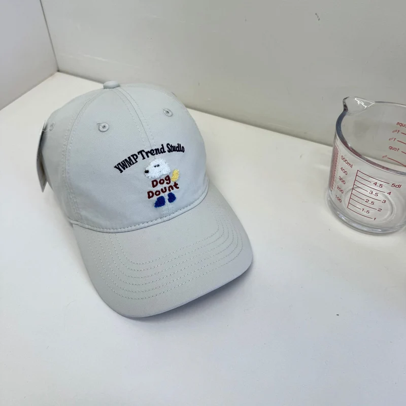 Unisex bestickte Baseball Caps mit Hundemotiv Skanto