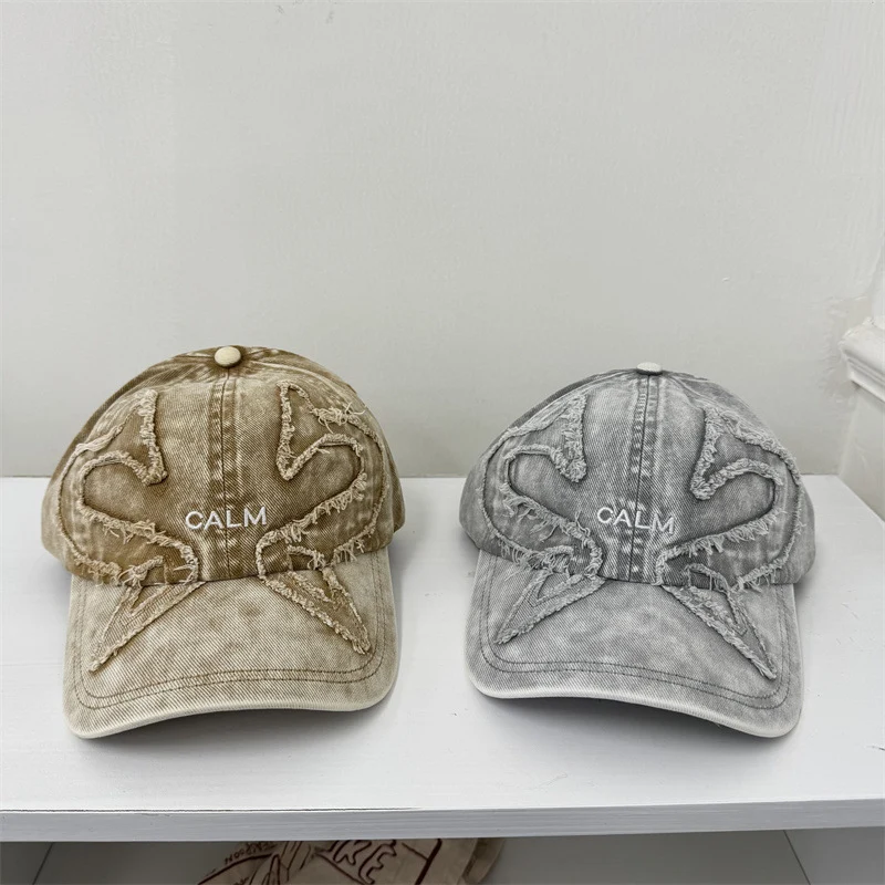 Damen Baseball Cap mit Grafik im Used-Look Skanto