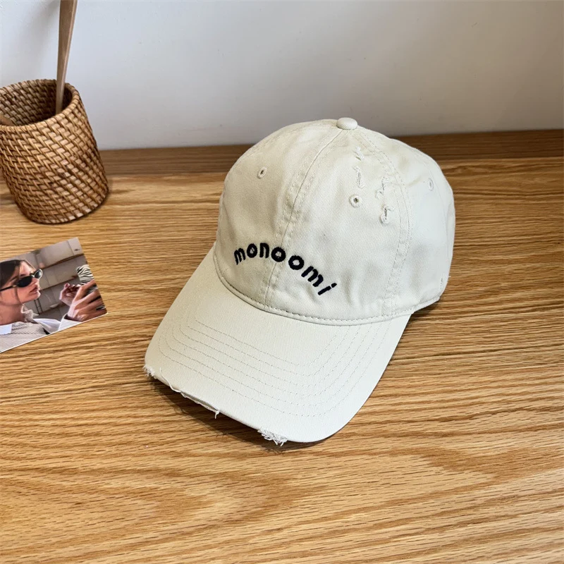 Damen Baseball Cap aus Baumwolle im Used-Look Skanto