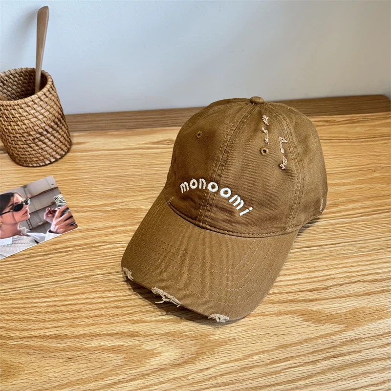 Damen Baseball Cap aus Baumwolle im Used-Look Skanto
