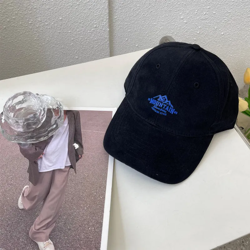 Vintage-inspirierte Berg-Grafik Baseballkappe für Herren Skanto
