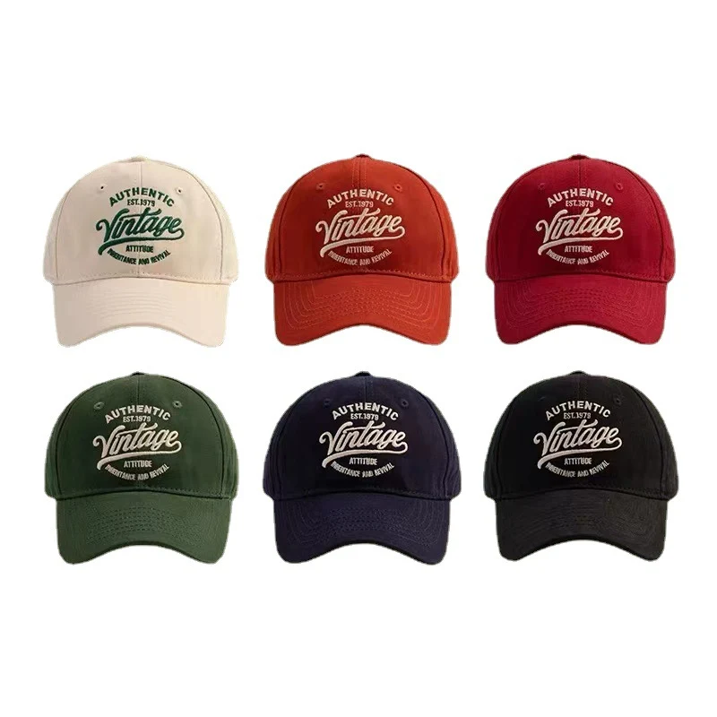 Vintage-inspirierte Baumwoll-Baseballkappe für Herren Skanto