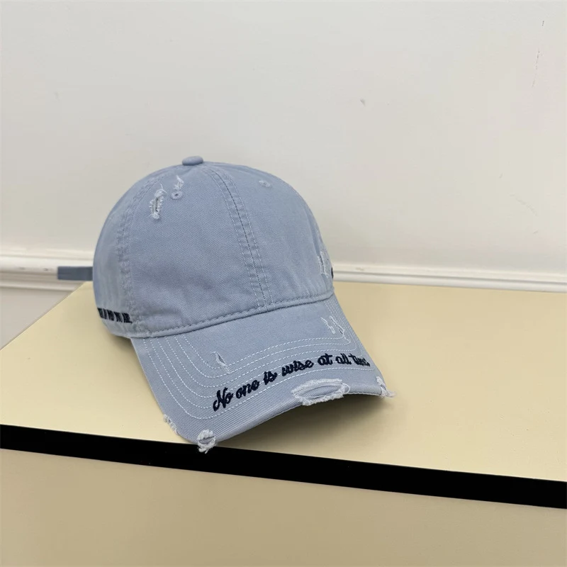 Vintage Distressed Baseballkappe für Herren Skanto