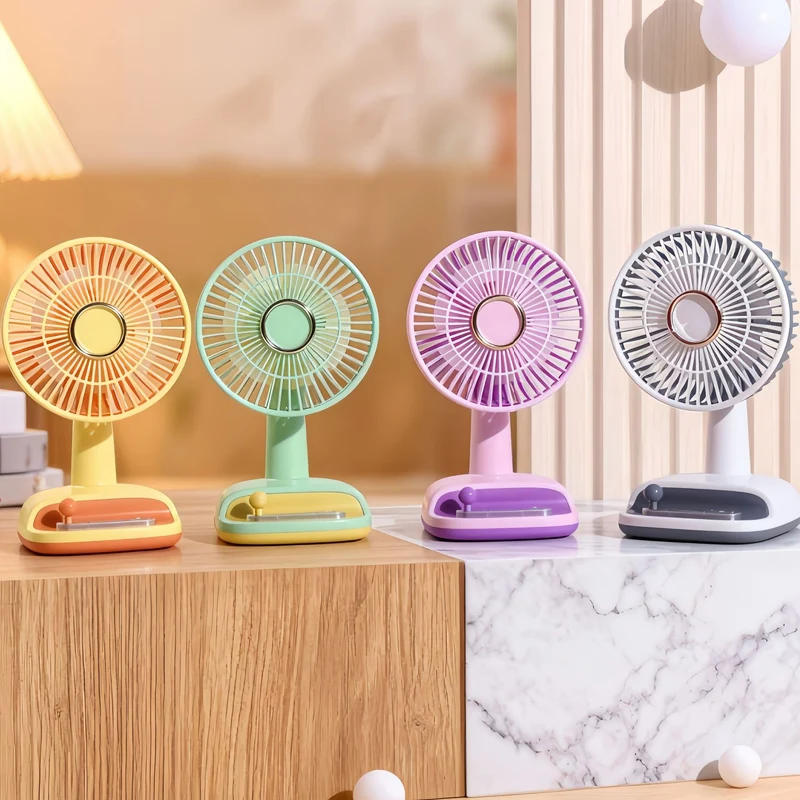 Damen-Schreibtischventilator mit flexiblem Neigungswinkel Skanto
