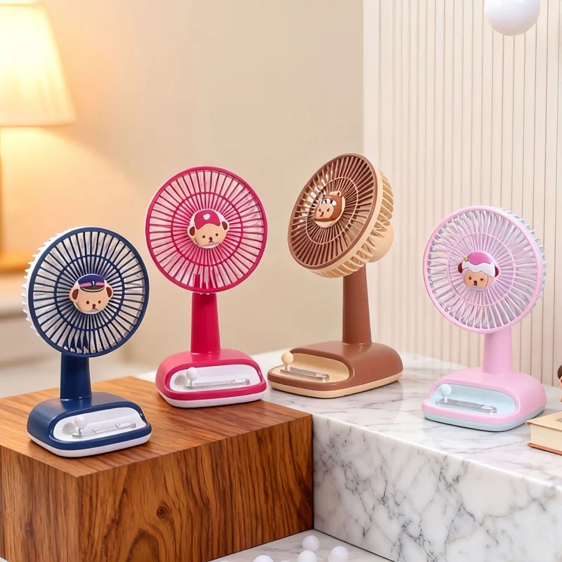 Damen-Schreibtischventilator mit flexiblem Neigungswinkel Skanto