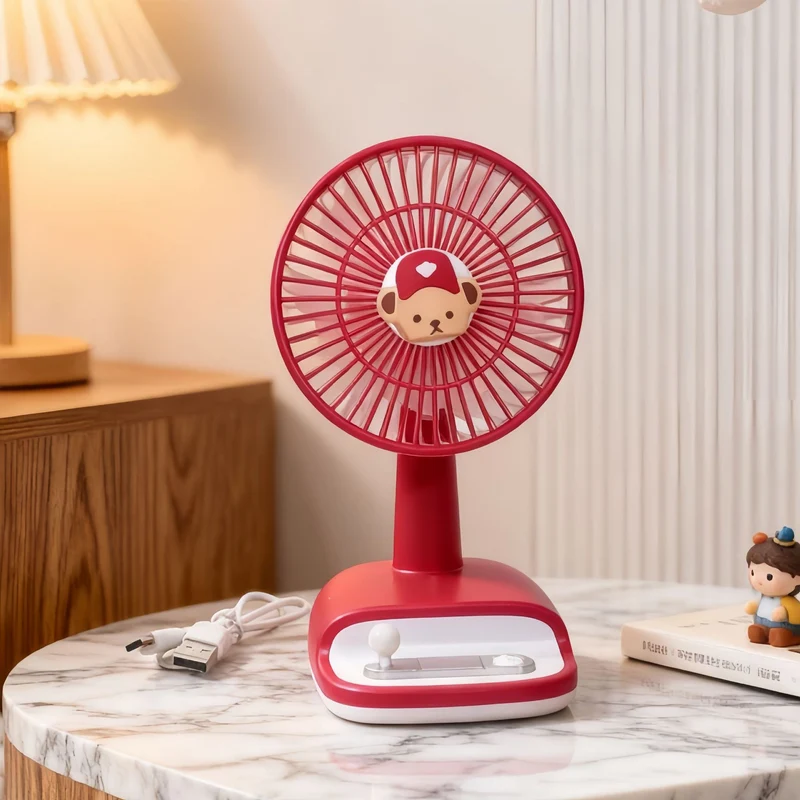 Damen-Schreibtischventilator mit flexiblem Neigungswinkel Skanto