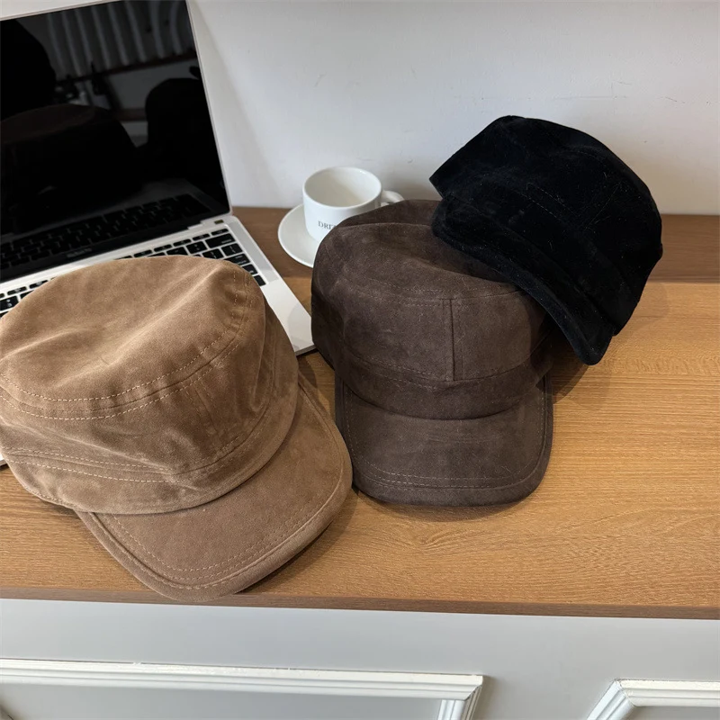 Herren Lässige Wildleder-Filzkappe Skanto