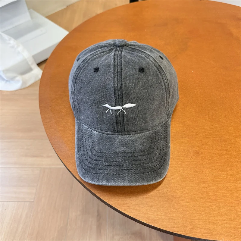 Herren Lässige Grafik Denim-Baseballkappe Skanto