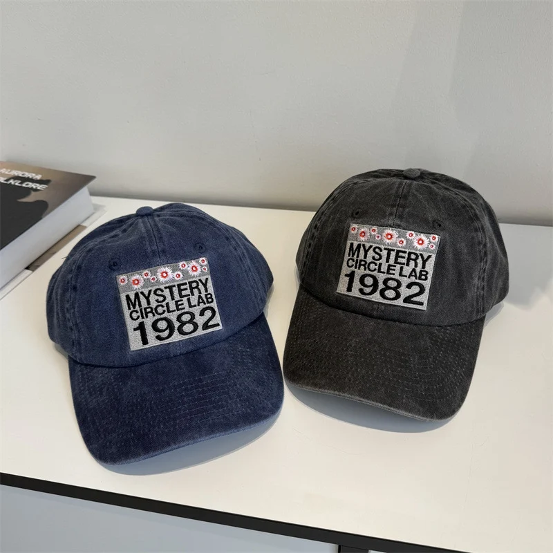 Herren Freizeit Bestickte Dad Hat Skanto