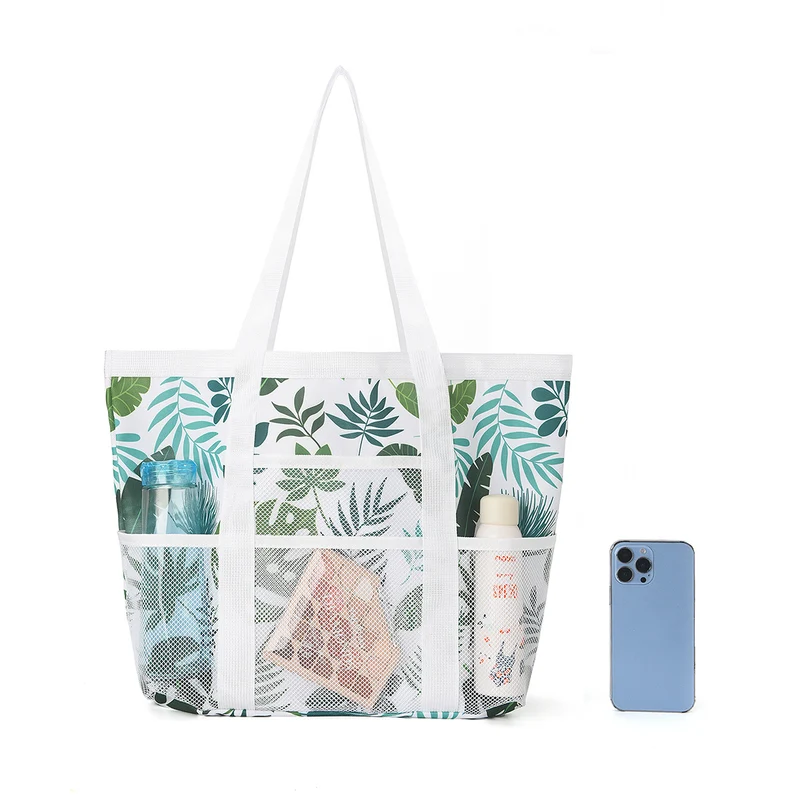 Geräumige Strandtasche mit atmungsaktivem Mesh-Design Skanto