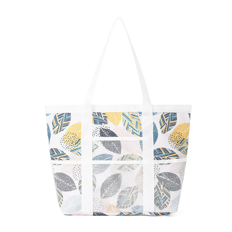 Geräumige Strandtasche mit atmungsaktivem Mesh-Design Skanto