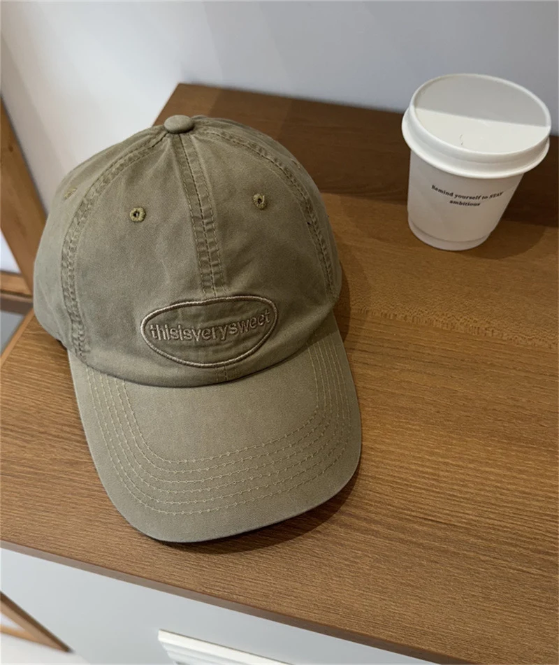 Lässige Used-Look Baseballkappe aus Baumwolle für Herren Skanto