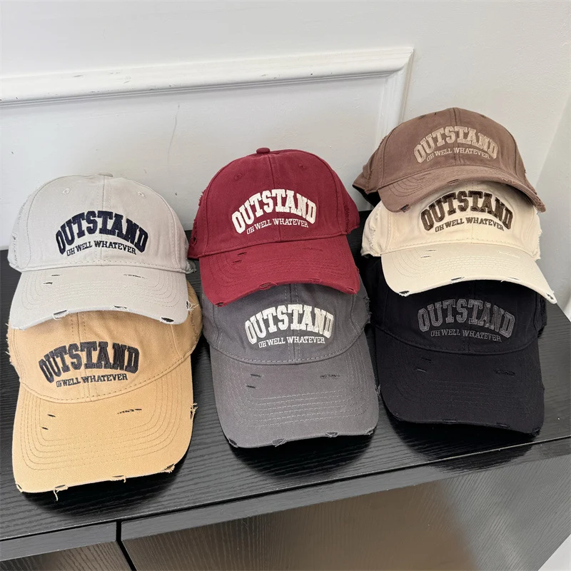 Herren Baseballkappe mit Used-Grafik Skanto 1783922124