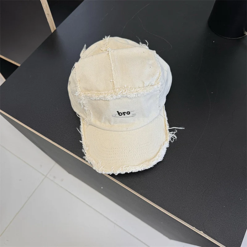 Herren Distressed Jeans-Snapback-Kappe Skanto