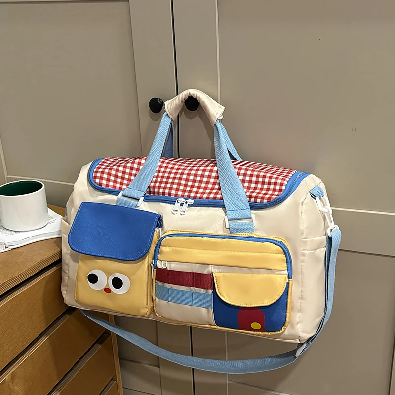 Bunte und verspielte Damen-Freizeitschultertasche Skanto